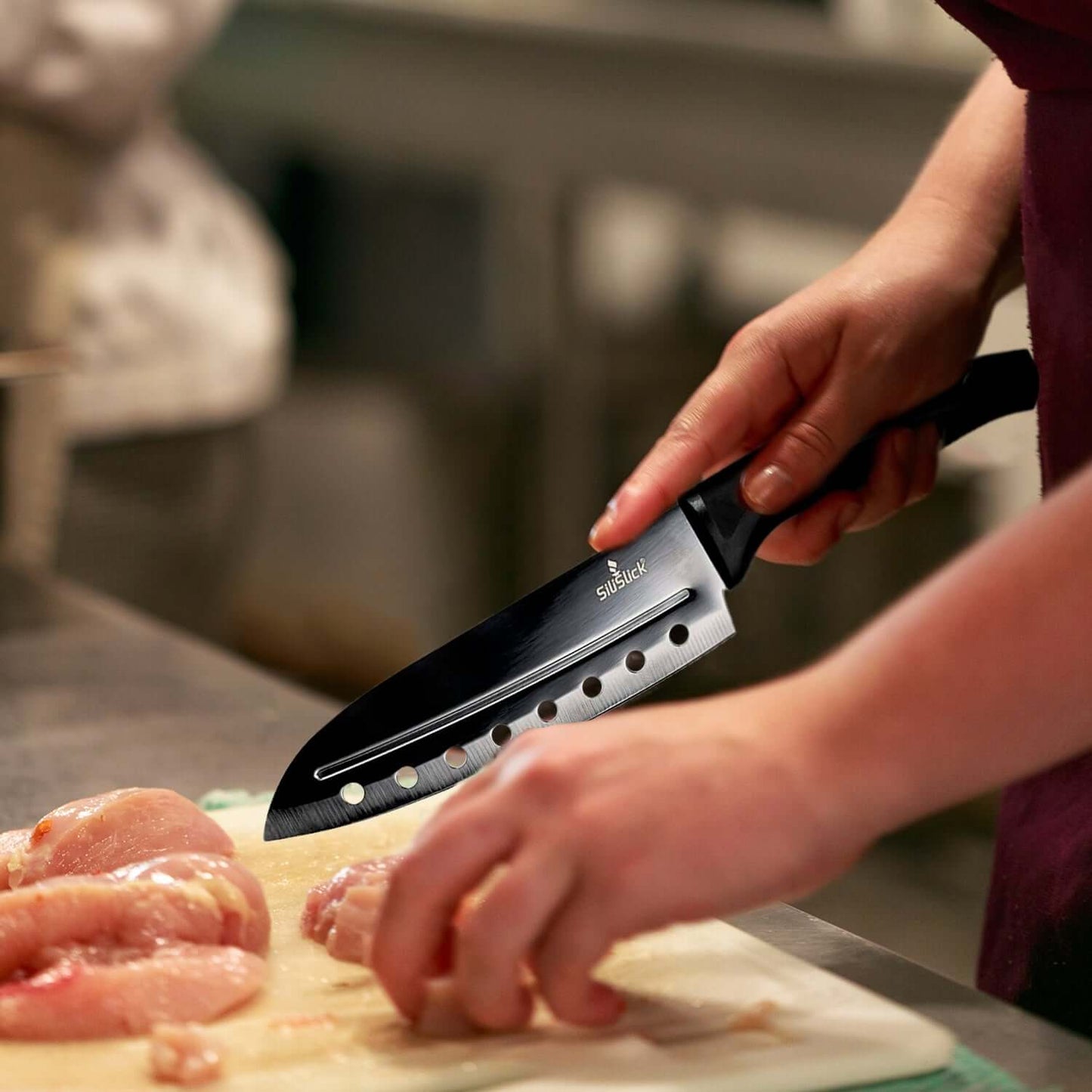Hyphy Kitchen Knife Set | Black Magnetic Rack & Sharpener